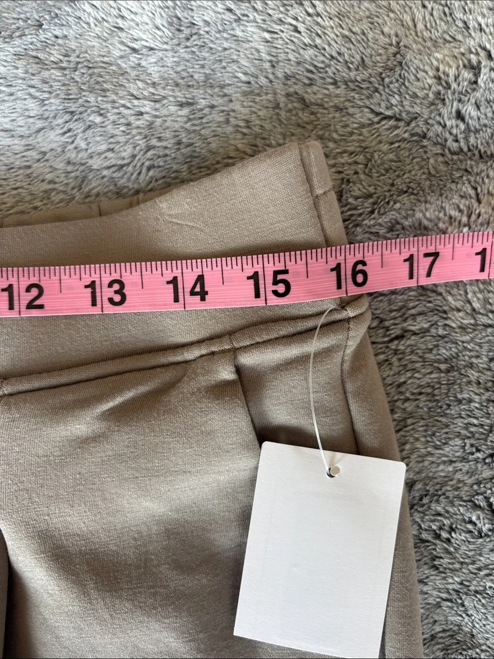 90 DEGREE BY REFLEX Boss Straight Leg
Scuba Knit Pants in Rock Ridge Size L NWT - Picture 3 of 7